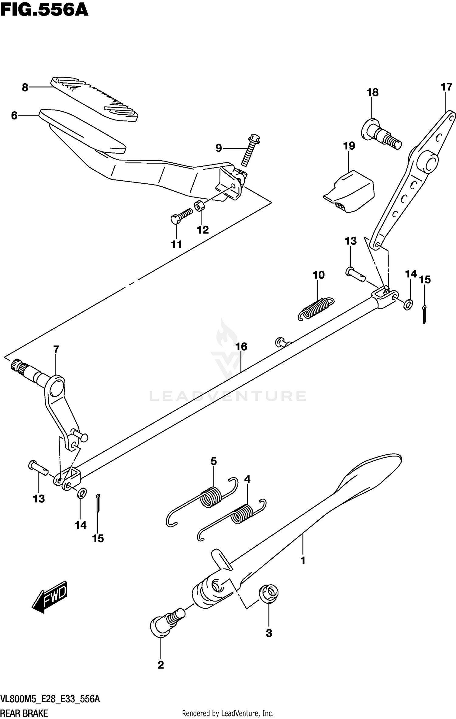 REAR BRAKE