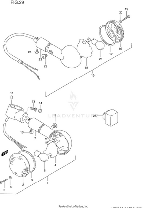 Turn Signal Lamp Schematic