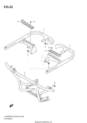 Footrest Schematic