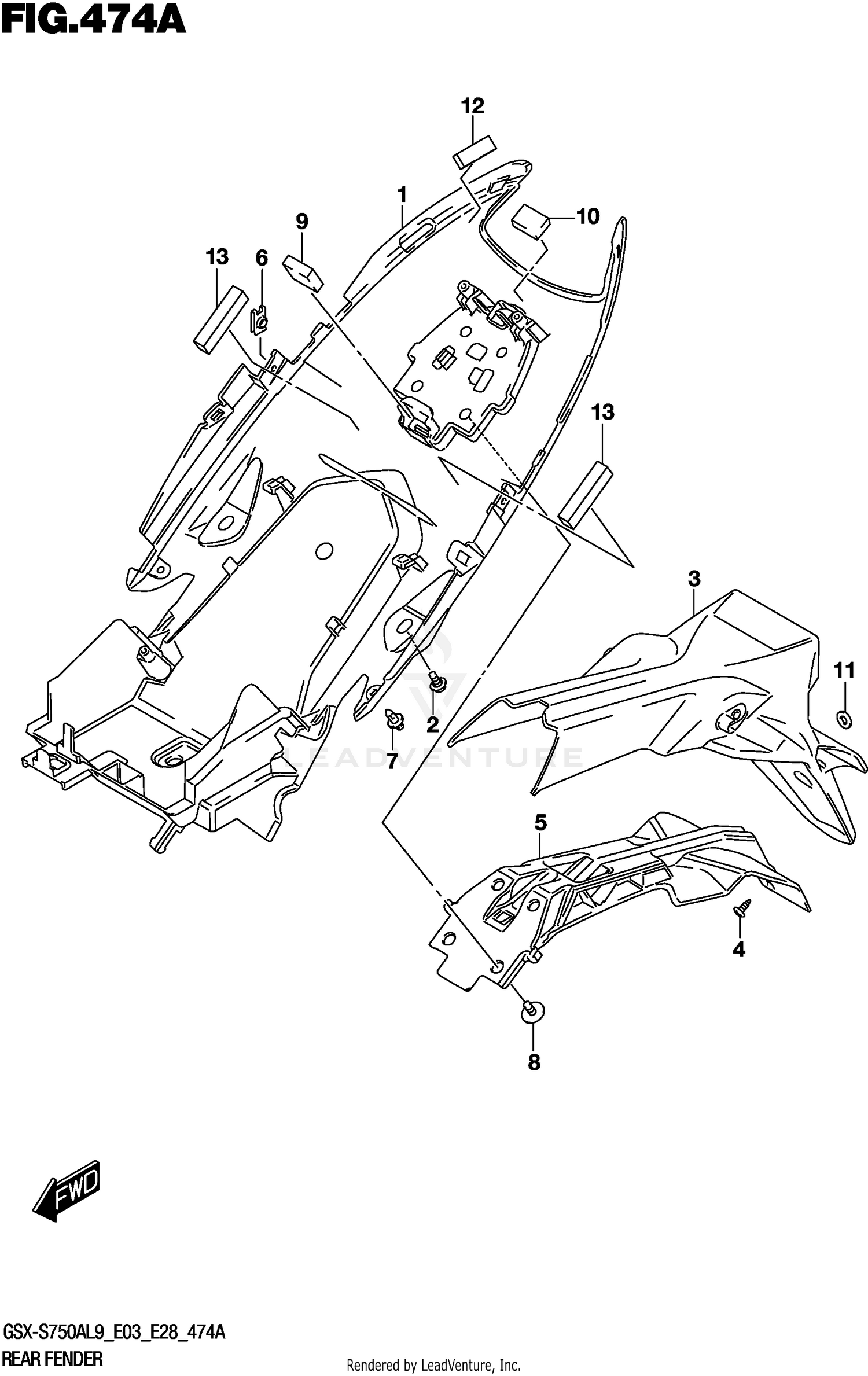 REAR FENDER