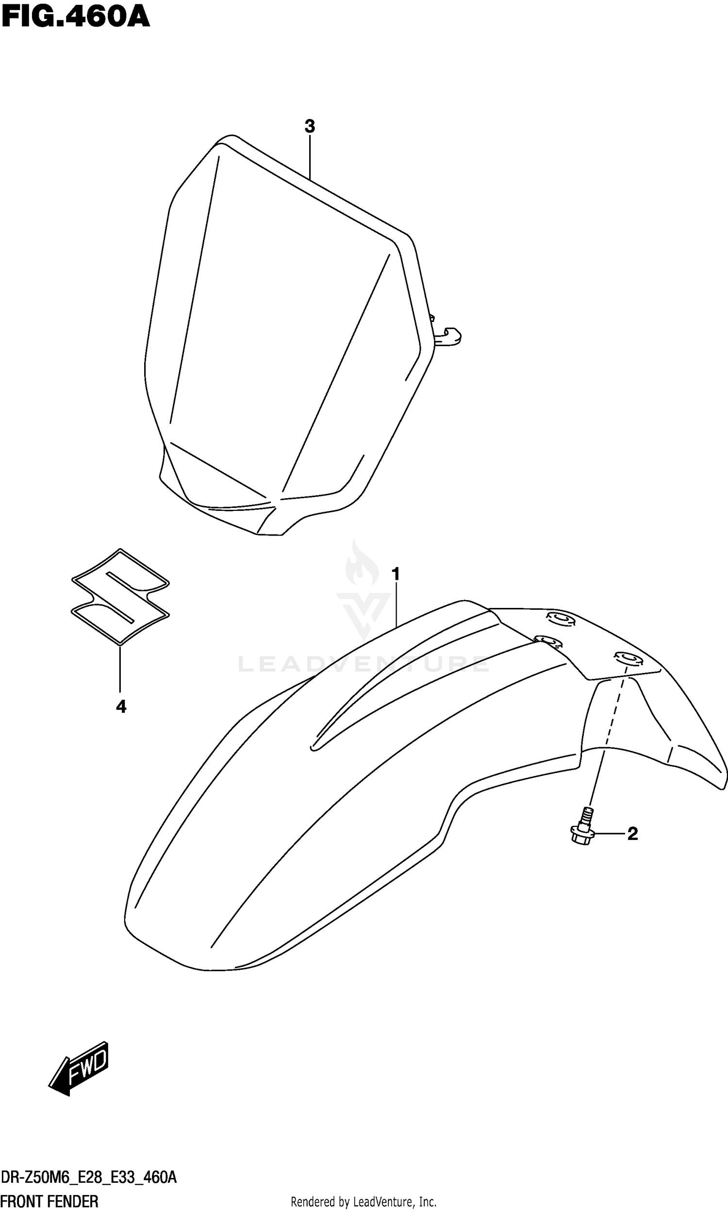 FRONT FENDER