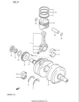 Crankshaft Schematic