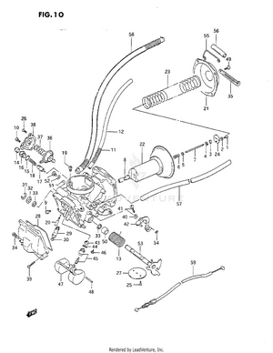 Carburetor (front) Schematic