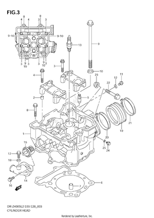 Cylinder Head Schematic
