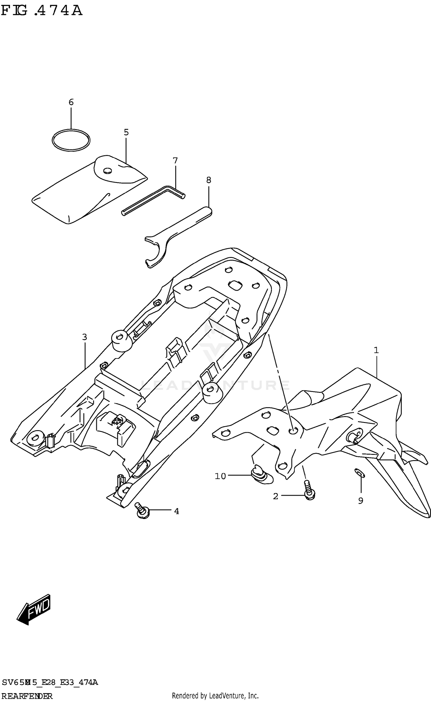 REAR FENDER