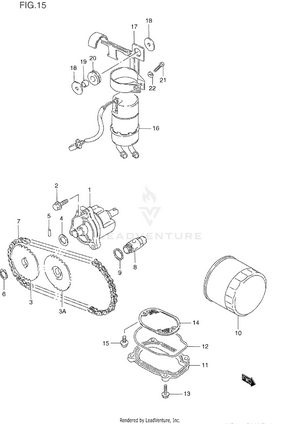 Oil Pump - Fuel Pump Schematic