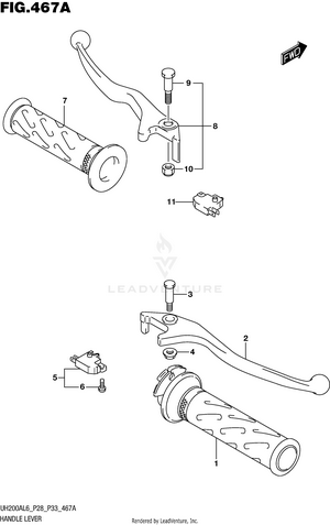 Handle Lever Schematic