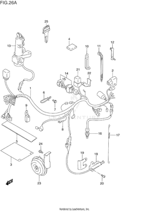 Wiring Harness (model P/r/s) Schematic