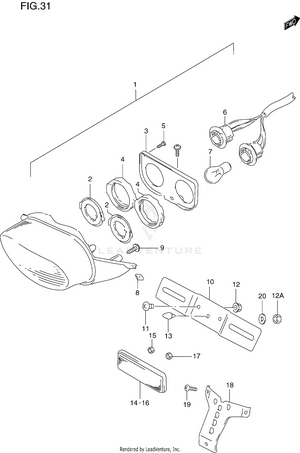 Tail Lamp Schematic