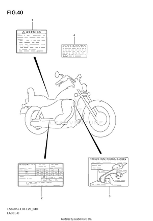 Warning Label Schematic