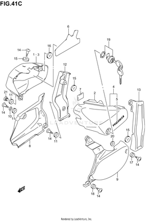 Frame Cover (model K4) Schematic