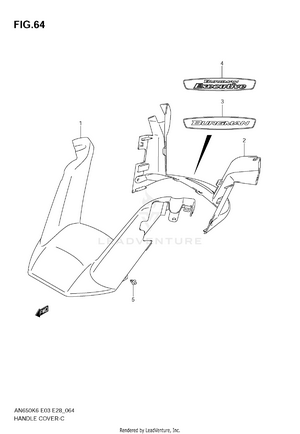 Handle Cover Schematic