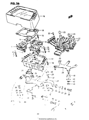 Speedometer - Tachometer Schematic