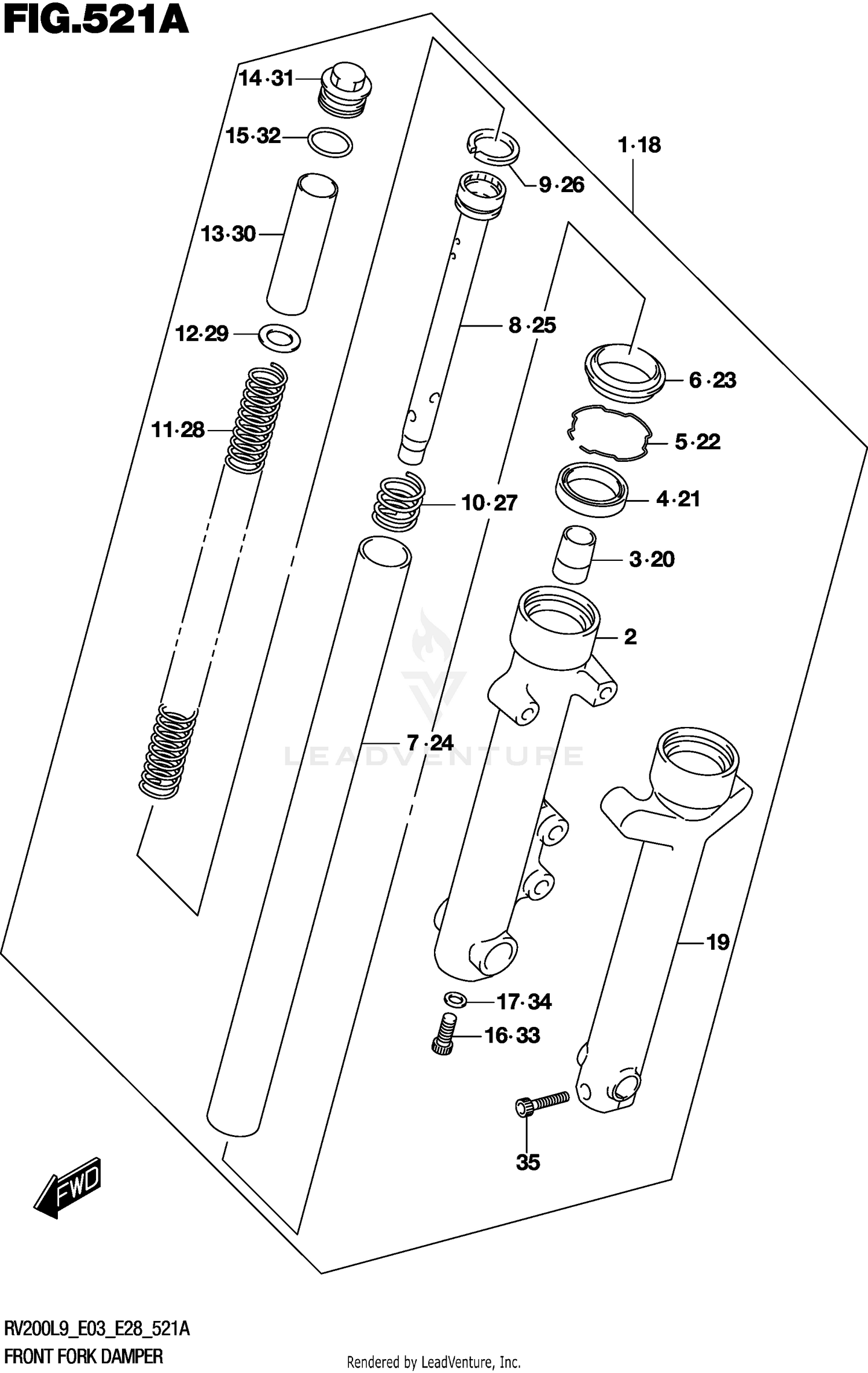 FRONT FORK DAMPER