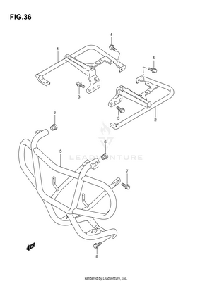 Footrest Schematic