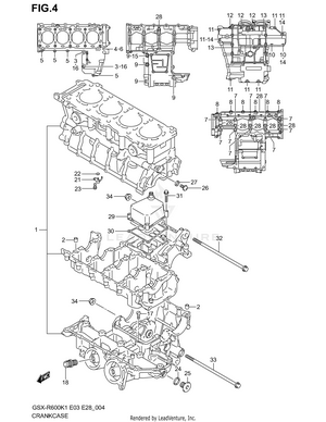 Crankcase Schematic