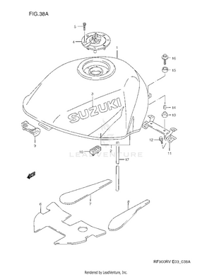 Fuel Tank (model T) Schematic