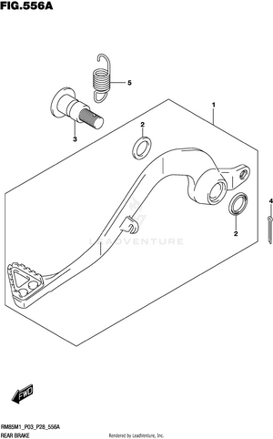 Rear Brake Schematic
