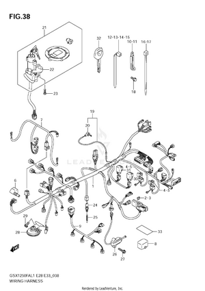 Wiring Harness (e28) Schematic