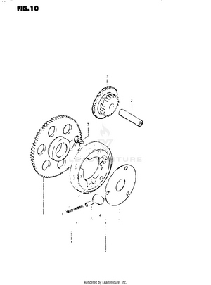Starter Clutch Schematic