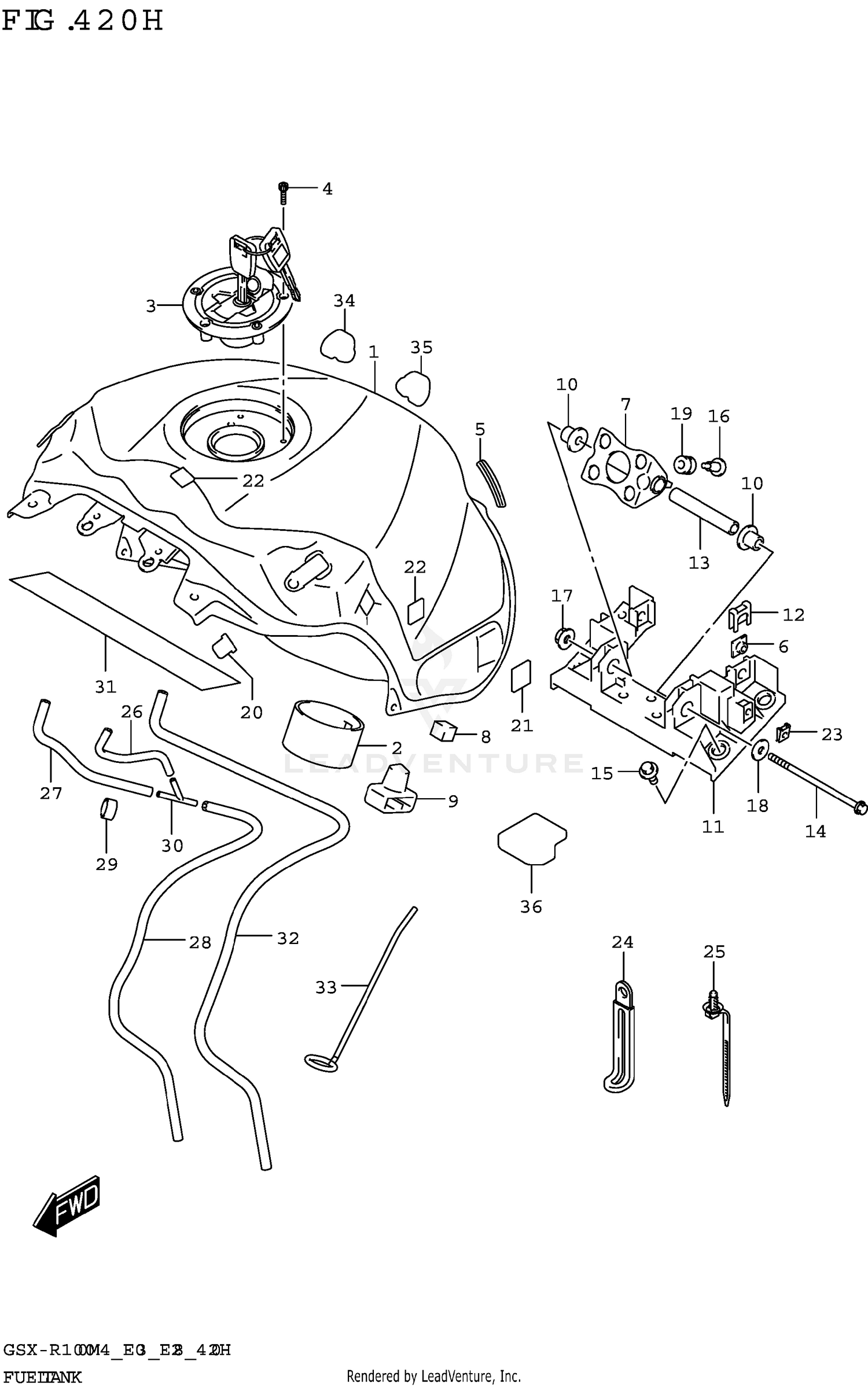 Assembly diagram