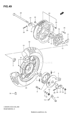 Rear Wheel Schematic