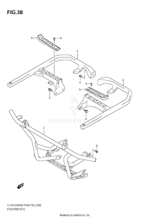 Footrest Schematic