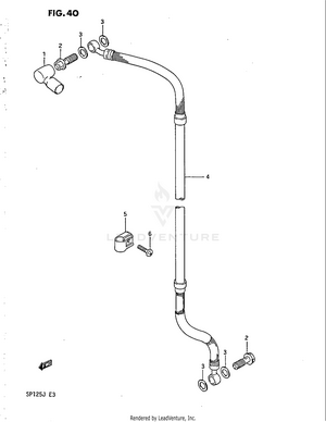 Front Brake Hose Schematic