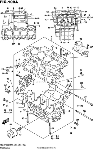 Crankcase Schematic