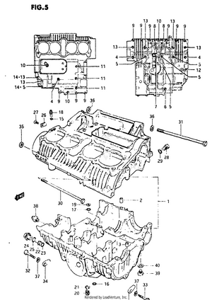 Crankcase Schematic