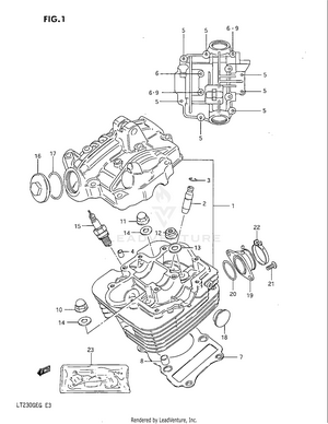 Cylinder Head Schematic