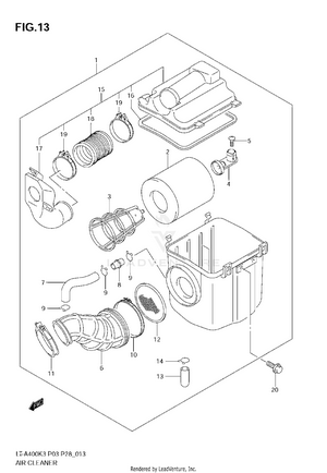 Air Cleaner Schematic