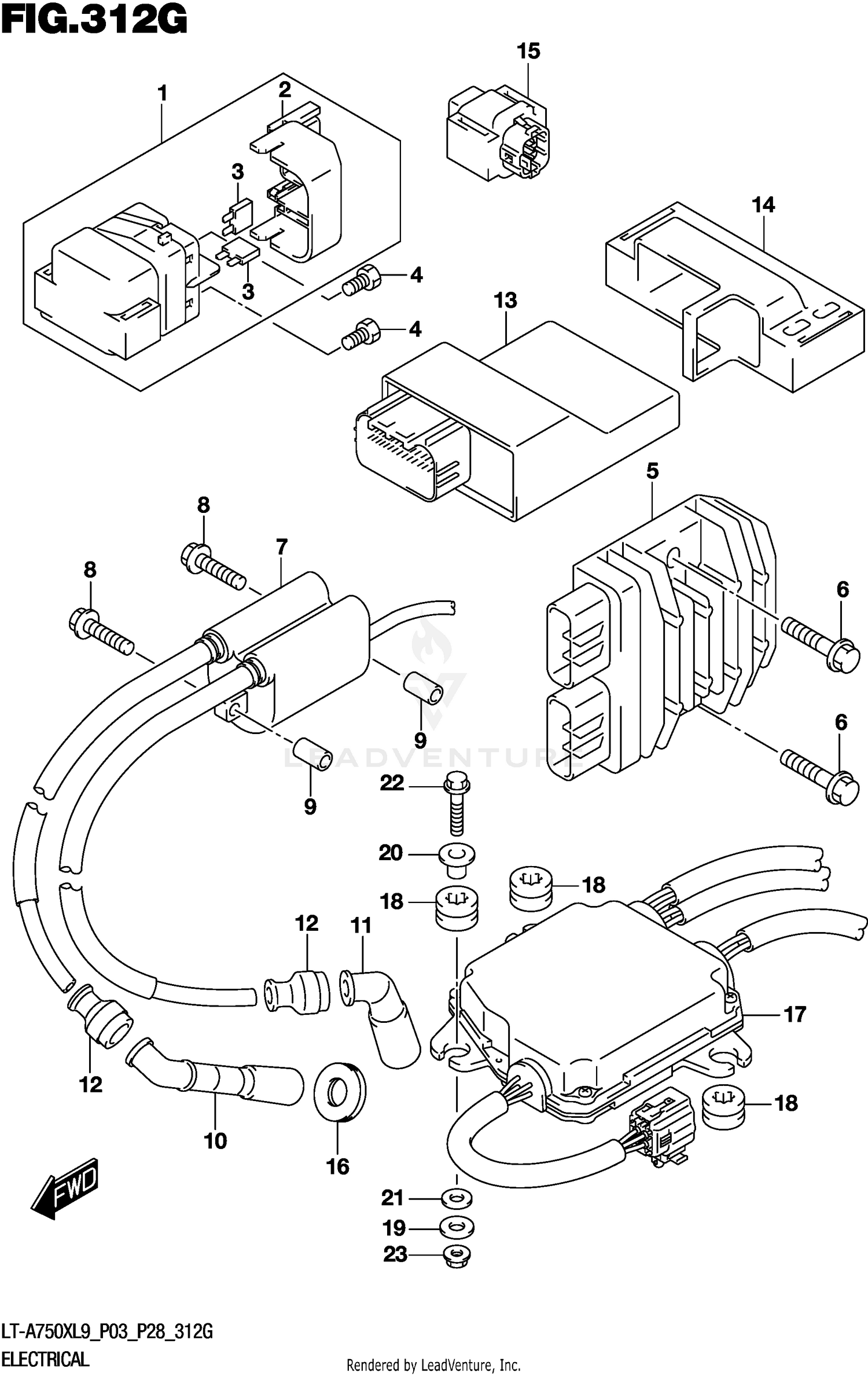 ELECTRICAL (LT-A750XPZL9 P03)