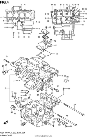 Crankcase Schematic