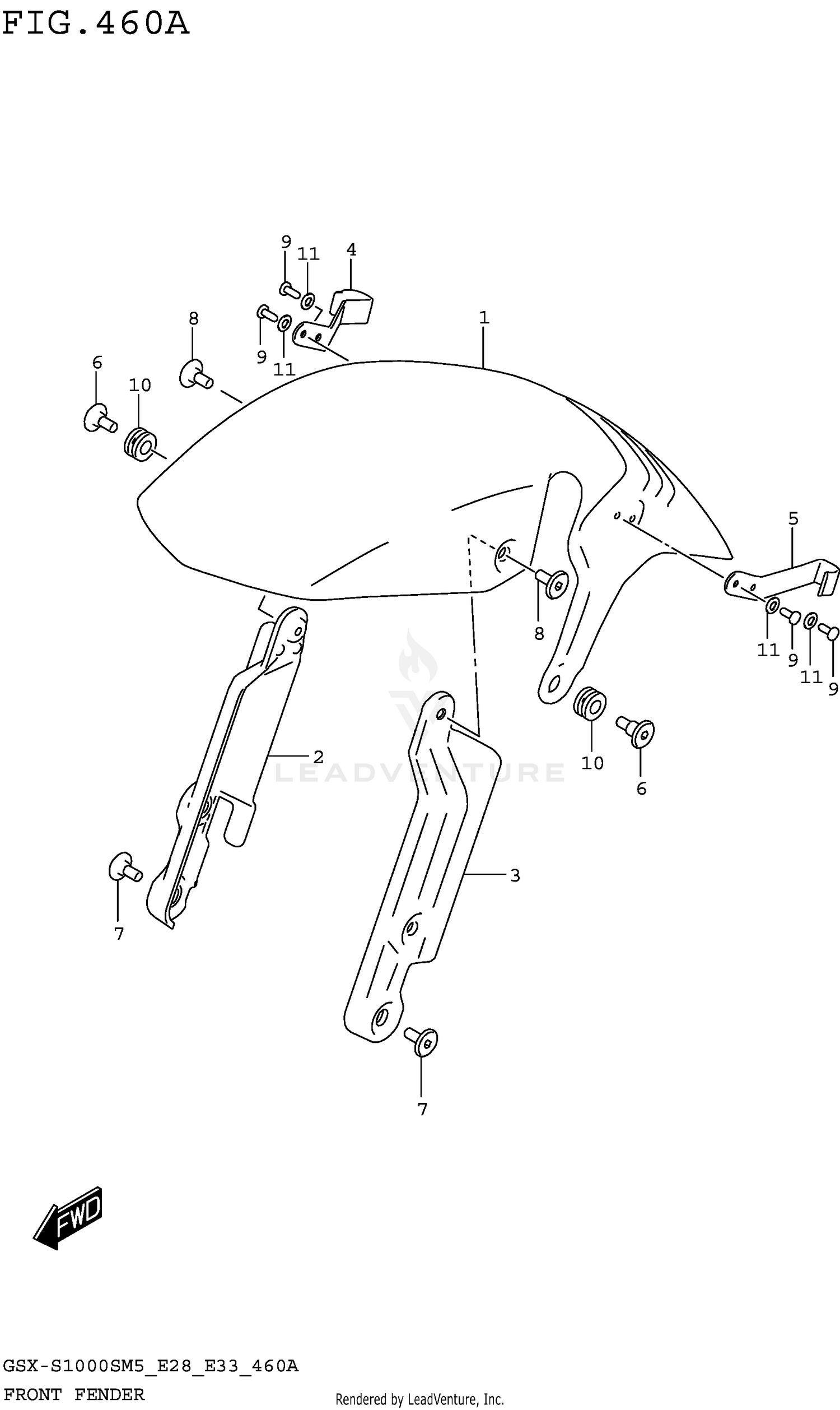 FRONT FENDER