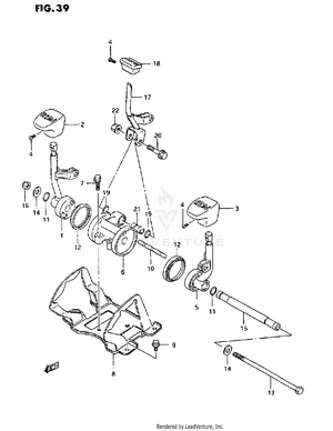 Transmission Lever Schematic