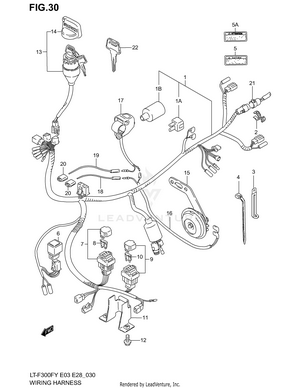 Wiring Harness (model X/y) Schematic