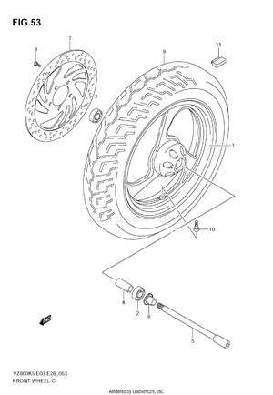 Front Wheel Schematic