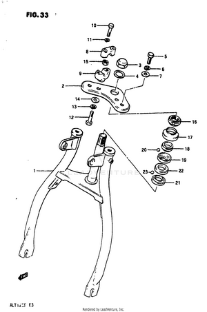 Front Fork Schematic