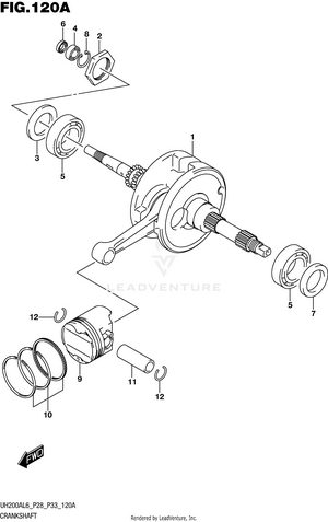Crankshaft Schematic