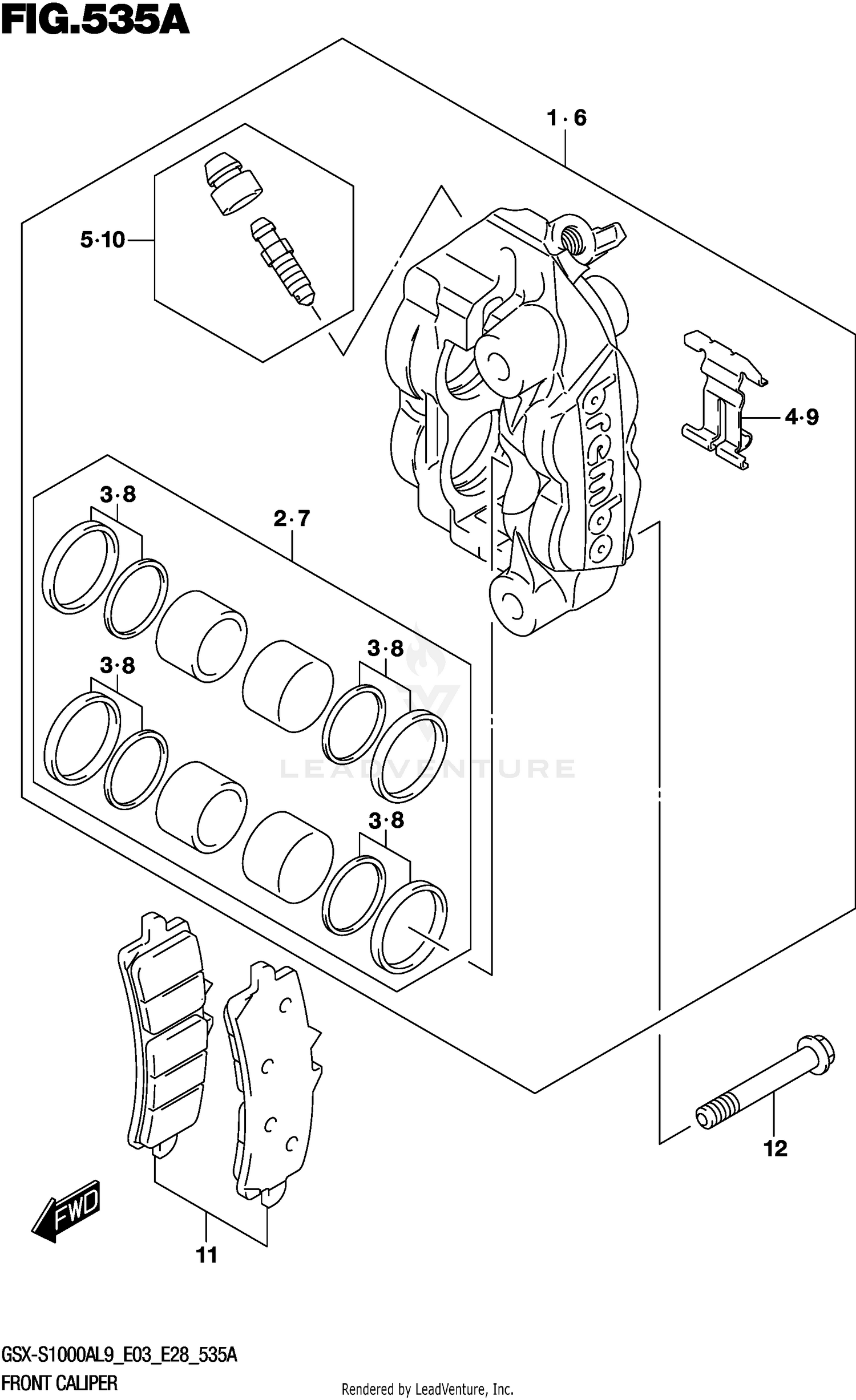 FRONT CALIPER