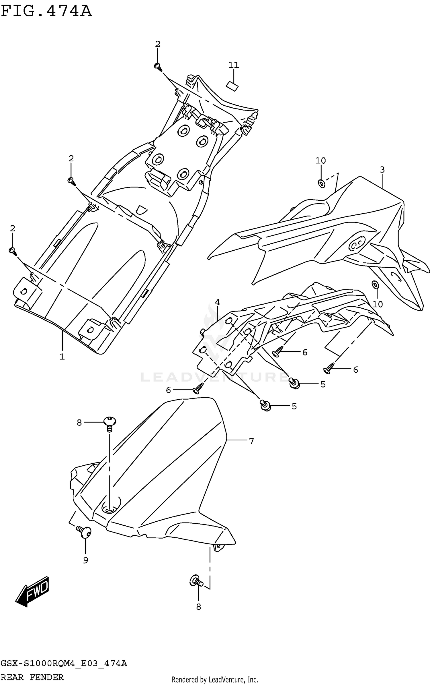 REAR FENDER