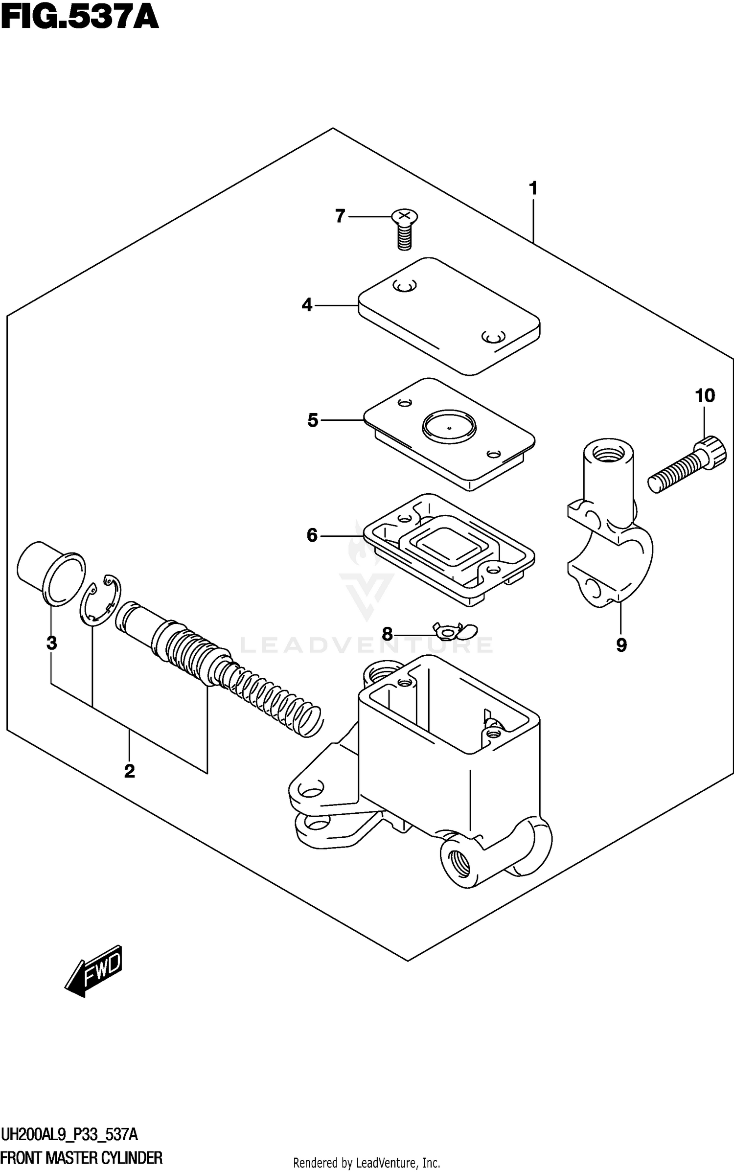 FRONT MASTER CYLINDER