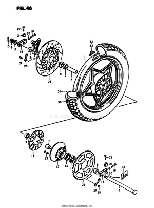 Rear Wheel Schematic