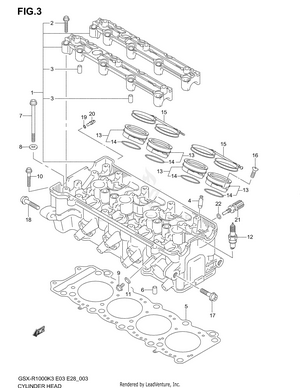 Cylinder Head Schematic
