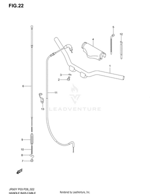 Handlebar/cable Schematic