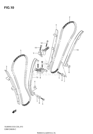 Cam Chain Schematic
