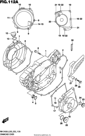 Crankcase Cover Schematic