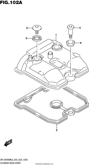 Cylinder Head Cover Schematic