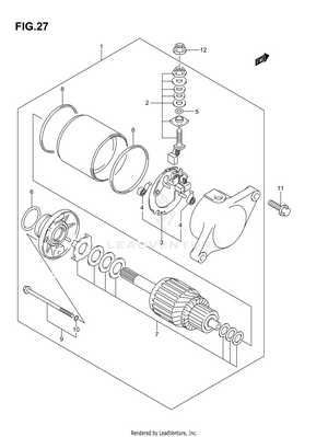 Starting Motor Schematic